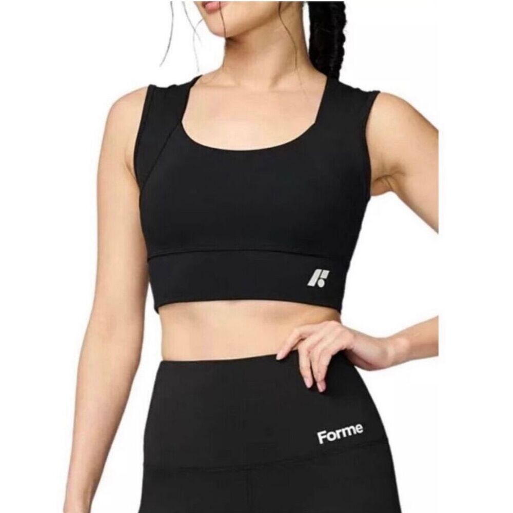 Forme Revive Sports Bra | Black in XXL